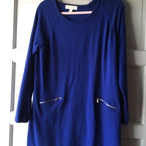 Royal Blue Sweater Dress or Tunic 👢👢